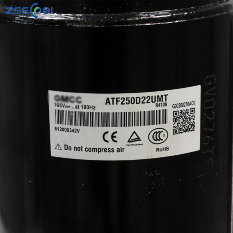 For GMCC ATF250D22UMT AC Compressor Rotary Compressors Durable Refrigeration Compressor for Air Conditioner