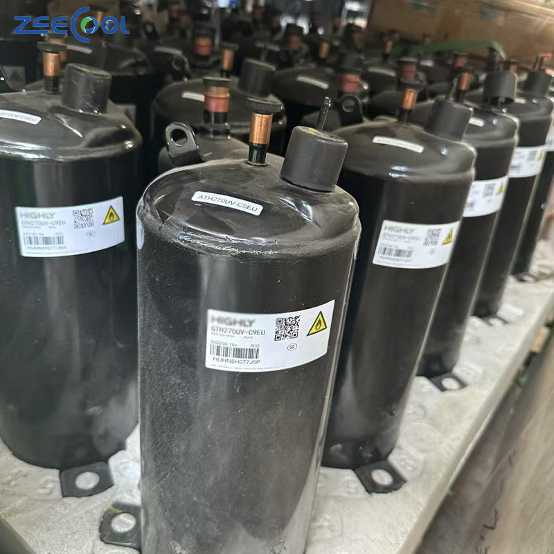 For HIGHLY GTH270UV-C9EU GTH275UV-C8FU GTH290UV-C8FU 220V R32 3HP 9000W Rotary Compressor