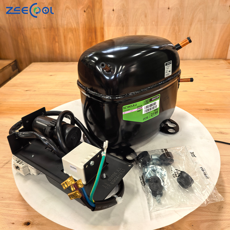 SC12CLX.2 SC15CLX.2 SC18CLX.2 SC18MLX 115V Fridge Compressor Freezer Compressor SCECOP R404 Refrigeration Compressor