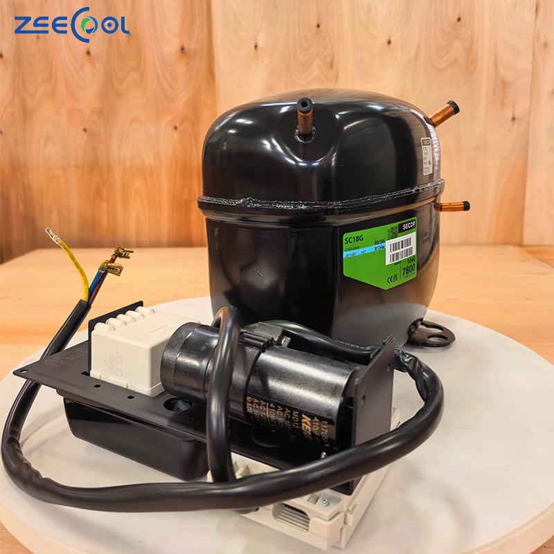 For Original Secop SC10G SC12G SC15G SC18G SC21G Refrigerator Refrigeration Compressor 115V/60Hz R134a Refrigeration Equipment