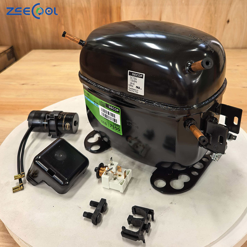 For Original Secop SC10G SC12G SC15G SC18G SC21G Refrigerator Refrigeration Compressor 115V/60Hz R134a Refrigeration Equipment