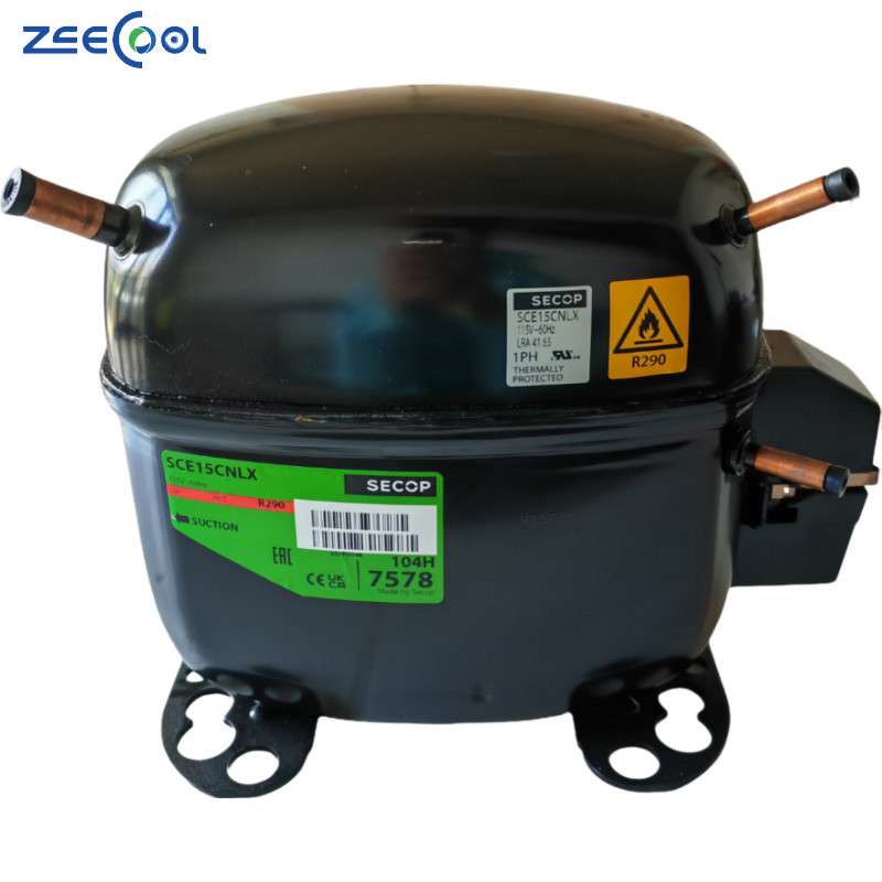 LBP Refrigeration Freezer Refrigerator Fridge Compressor SCE15CNLX R290 115V 60Hz for Sale Refrigerator Secop Piston Compressor