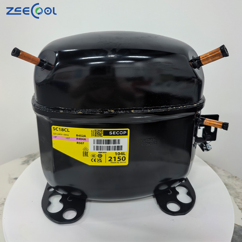 R404A 220-240V 50Hz Piston Compressor for Se-cop Refrigeration Refrigerator Compressor 1/2 hp SC10CL SC12CL SC15CL SC18CL SC21CL