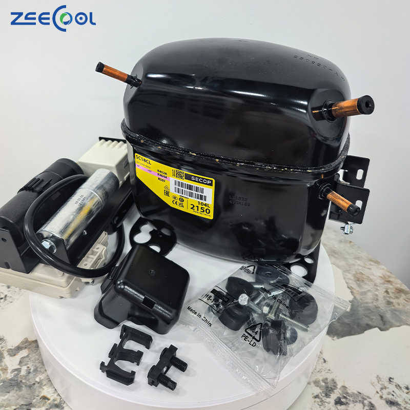 R404A 220-240V 50Hz Piston Compressor for Se-cop Refrigeration Refrigerator Compressor 1/2 hp SC10CL SC12CL SC15CL SC18CL SC21CL
