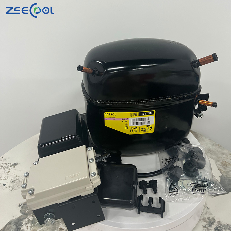 Original New Fridge Compressor SC21CL LBP R404A Freezer Refrigerator 220-240V 50HZRefrigeration Compressor for Secop