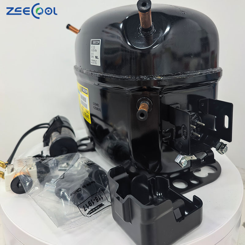 New Condition Low Back Pressure Refrigerator Compressor SC12G with Capacity Box R134A Refrigeration Compressor for Secop