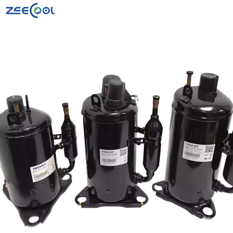 Factory Wholesale New DSG125UW-C5ET R134a Air Conditioning Refrigeration Compressor for HIGH-LY