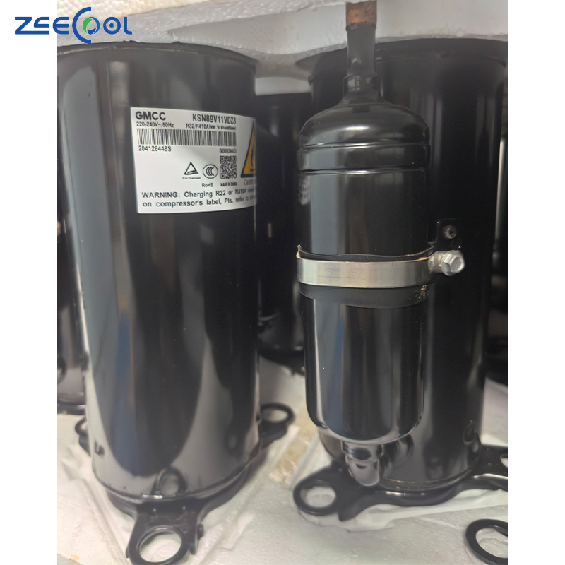 High Cost Effective Brand New Rotary Compressor KSN89V11VDZ3 KSN95V11VDZ3 220-240V R32 / R410 Refrigeration Compressor for GMCC