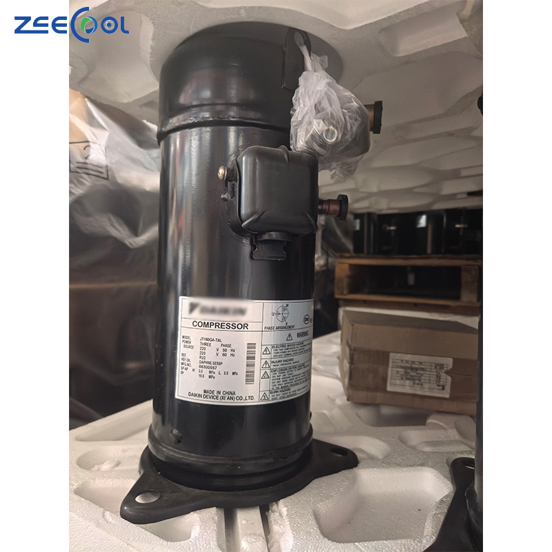 New Arrival Scroll Compressor JT125GA-TAL JT160GA-TAL JT170GA-TAL 220V 50Hz,60Hz R22 Refrigeration Compressor for DAI KIN