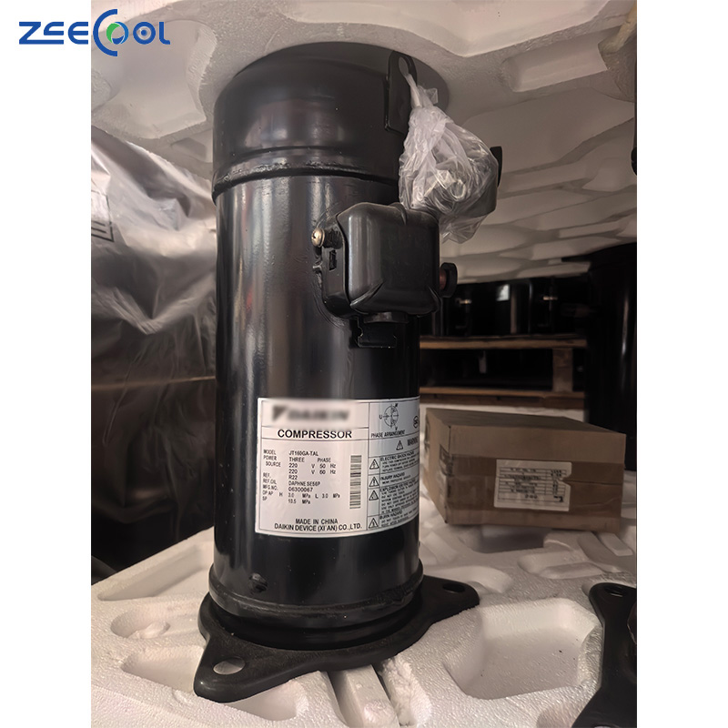 New Arrival Scroll Compressor JT125GA-TAL JT160GA-TAL JT170GA-TAL 220V 50Hz,60Hz R22 Refrigeration Compressor for DAI KIN