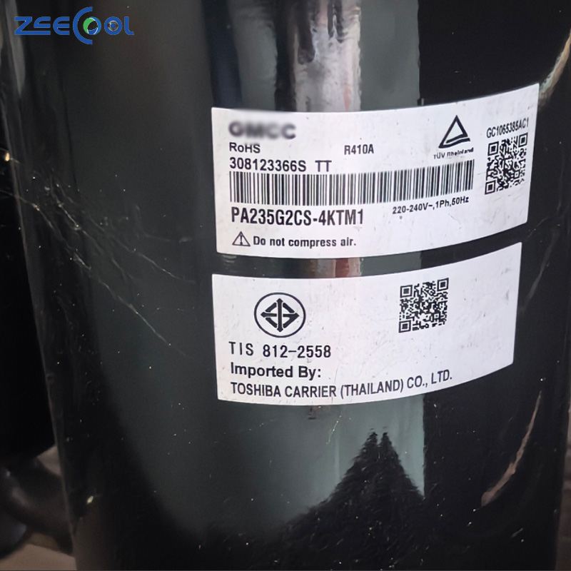 High Quality Brand New Rotary Compressor PA215M2C-4FT 220V-240V/50Hz R410A Refrigeration Compressor for GMCC