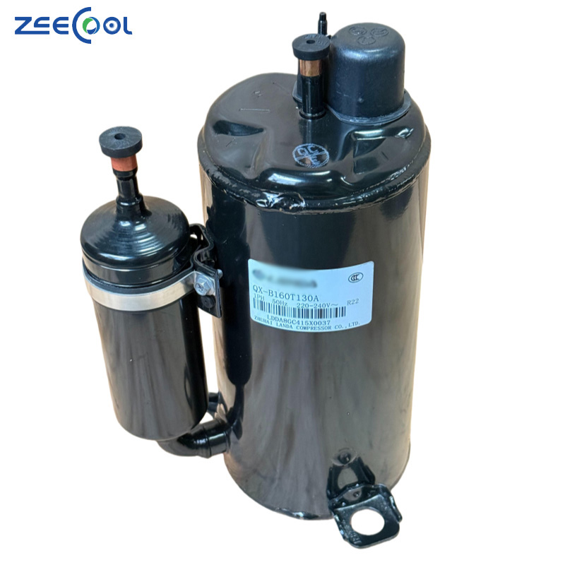 Manufacturer Wholesale Rotary Compressor QX-B160A130 220-240V 50HZ R22 1PH Air Conditioner Refrigeration Compressor for LANDA
