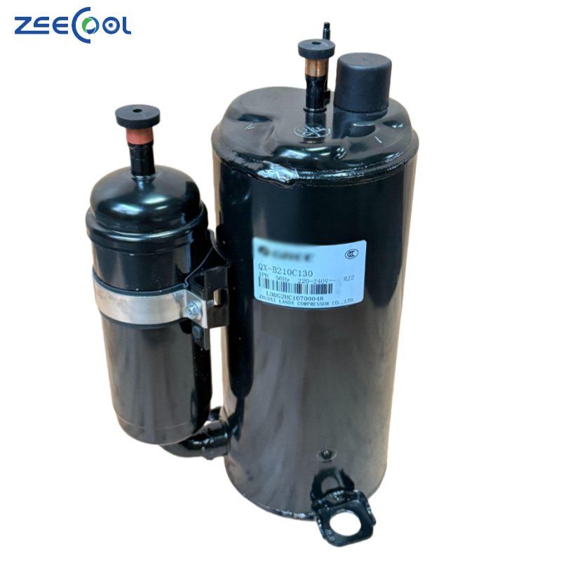 New High Quality R22 QX-B145C130 QX-B161C130 QX-B210C130 Rotary Compressor Air Conditioner Refrigeration Compressor for Gree