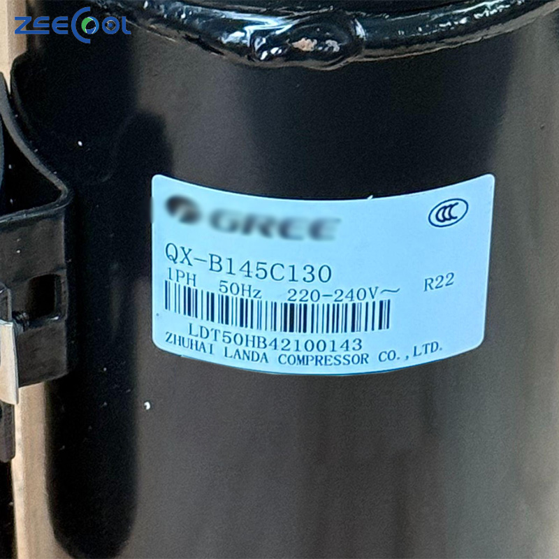 New High Quality R22 QX-B145C130 QX-B161C130 QX-B210C130 Rotary Compressor Air Conditioner Refrigeration Compressor for Gree