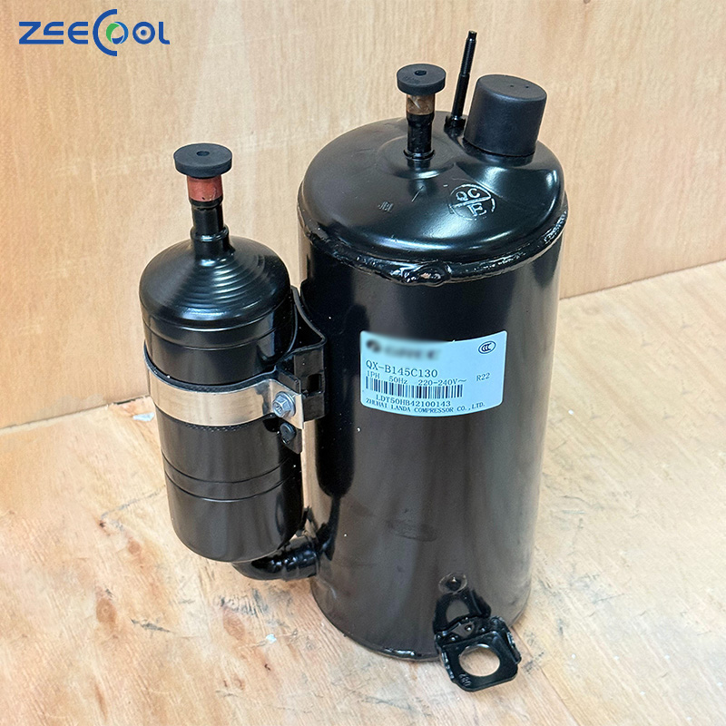 New High Quality R22 QX-B145C130 QX-B161C130 QX-B210C130 Rotary Compressor Air Conditioner Refrigeration Compressor for Gree