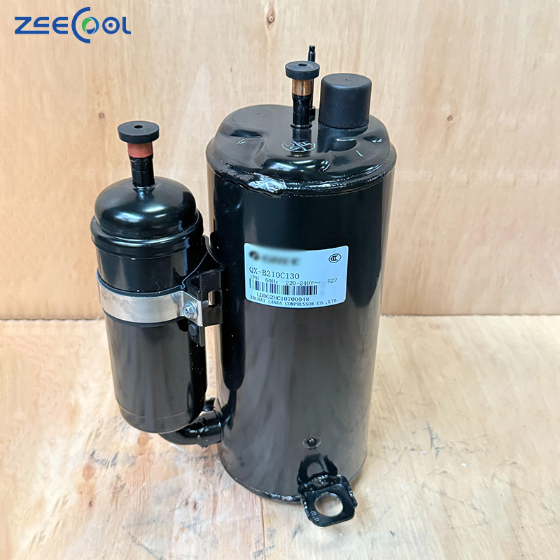 New High Quality R22 QX-B145C130 QX-B161C130 QX-B210C130 Rotary Compressor Air Conditioner Refrigeration Compressor for Gree