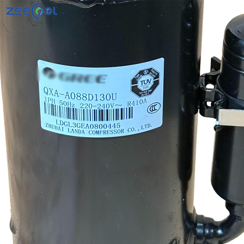 High Quality R410A QXA-A088A130 QXA-A088D130U air Conditioning 8870 Btu Rotary Refrigeration Compressor for Gree