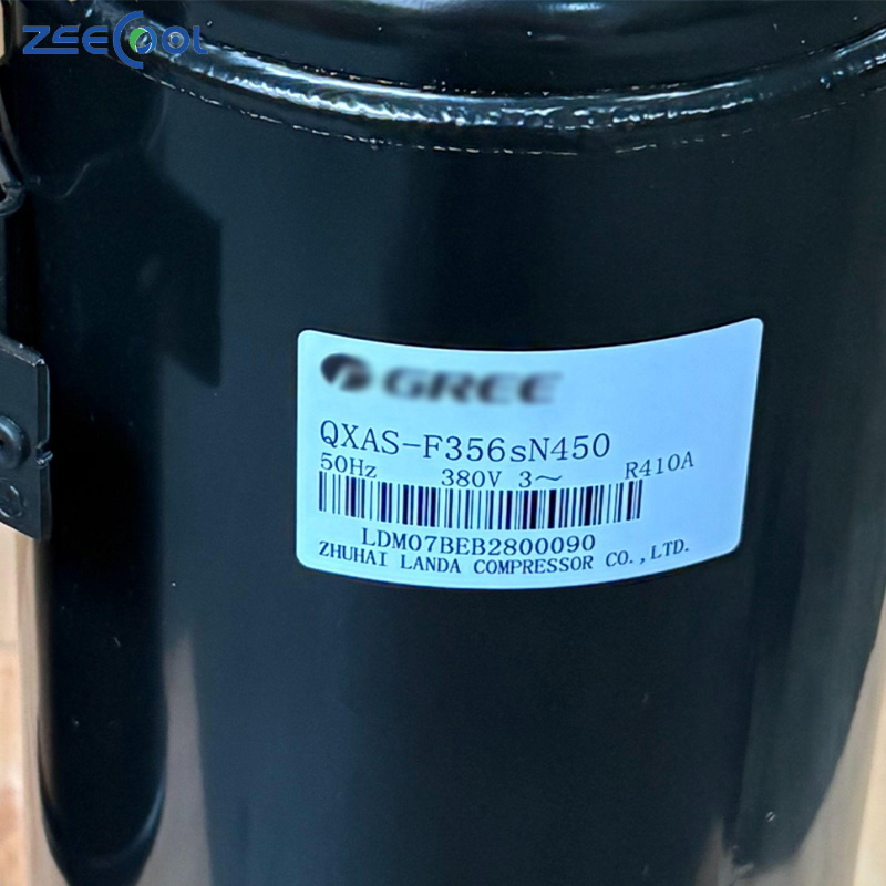 Rotary Compressor QXAS-F286N450 QXAS-F286sN450 QXAS-F356N450 QXAS-F356sN450 380V 50HZ Air Conditioners R410A for GREE