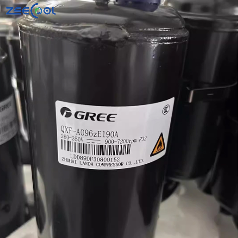 Factory Hotsale R410a Inverter Rotary Compressor QXA-A091zE190A 260-350V Air Conditioner Refrigeration Compressor for Gree Landa