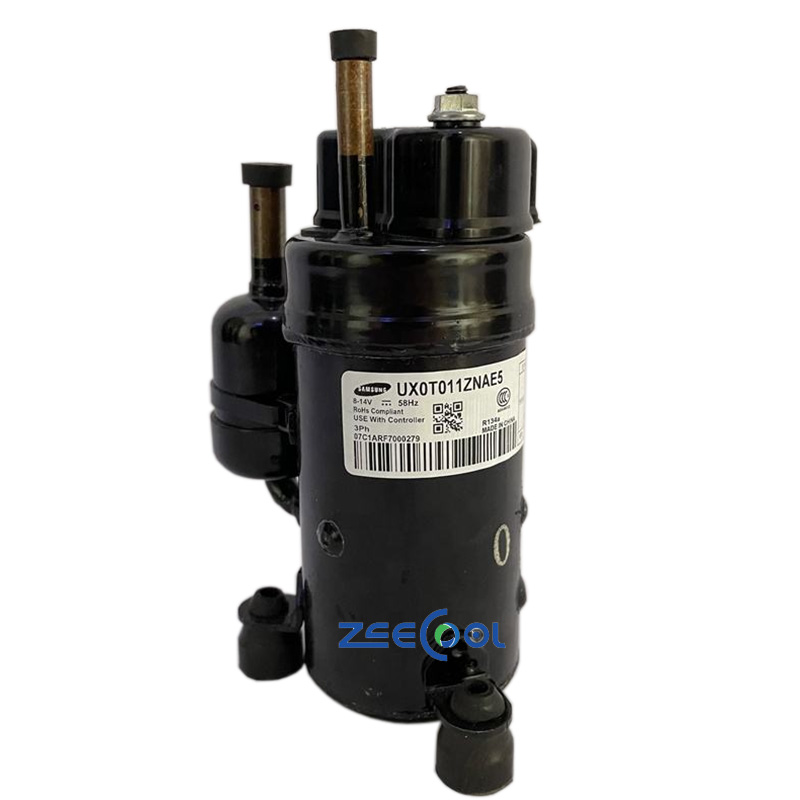 Factory Price New 8-14v Rotary Inverter Compressor UX0T011ZNAE5 R134a Air Conditioner Refrigeration Compressor for Samsung