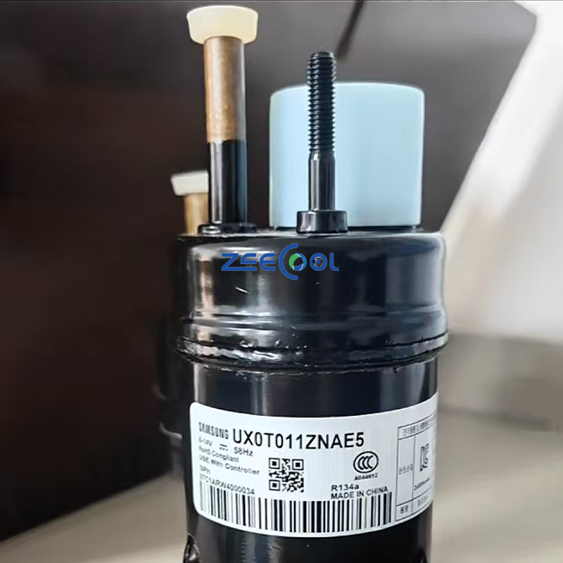 Factory Price New 8-14v Rotary Inverter Compressor UX0T011ZNAE5 R134a Air Conditioner Refrigeration Compressor for Samsung