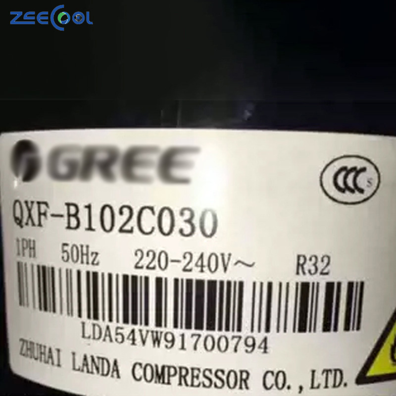 Factory Wholesale QXF-B102C030 Air Conditioning 220-240V 50HZRefrigeration Compressor for GREE
