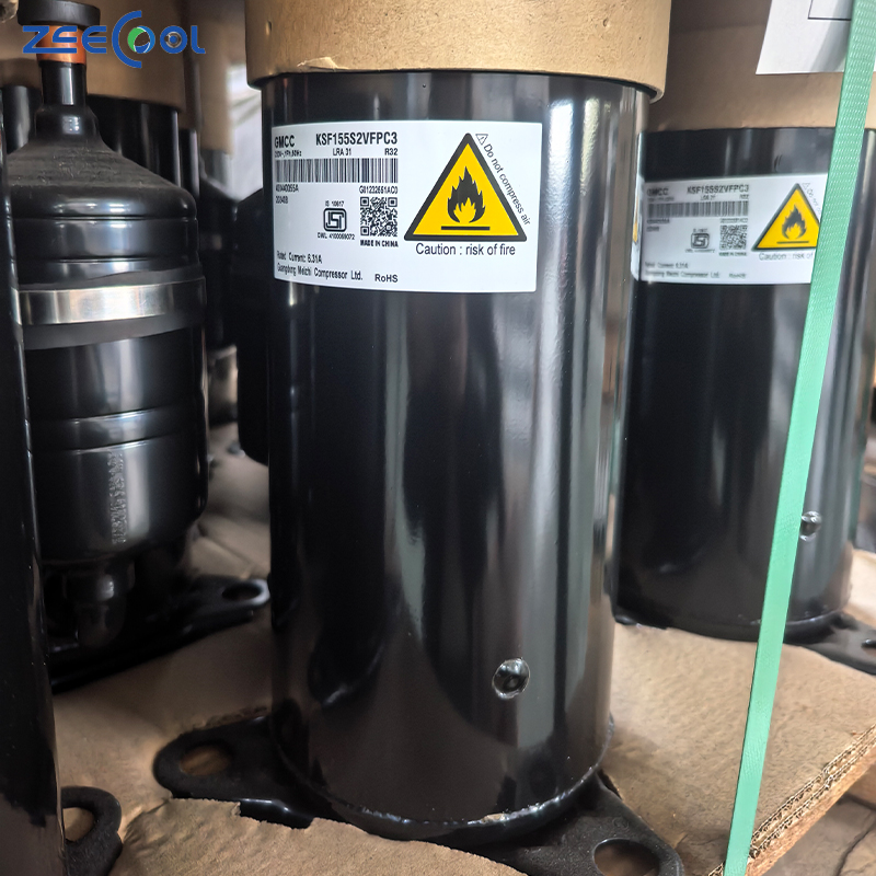Wholesale High-Efficiency Rotary Compressor 230V 50HZ 1PH KSF155S2VFPC3 air Conditioner Refrigeration Compressor for GMCC