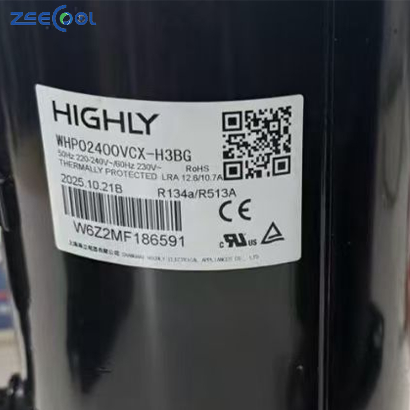Wholesale High-Efficiency Rotary Compressor 230V 50HZ 1PH KSF155S2VFPC3 air Conditioner Refrigeration Compressor for GMCC