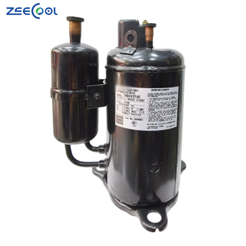 Factory Price Rotary Compressor THB247FAE Air Conditioner 200V R22 Refrigeration Compressor for Mit-subishi