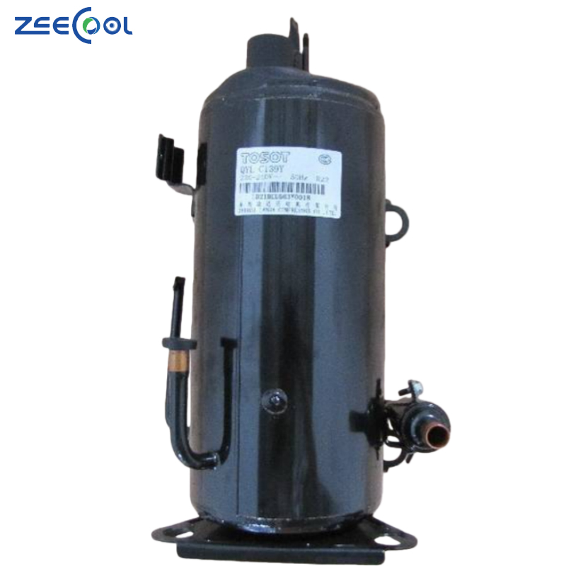 Horizontal Rotary Compressor QYGL-C139YA QYGL-D238Y130 QYGL-F36YA air Conditioner R404A Refrigeration Compressor for GREE