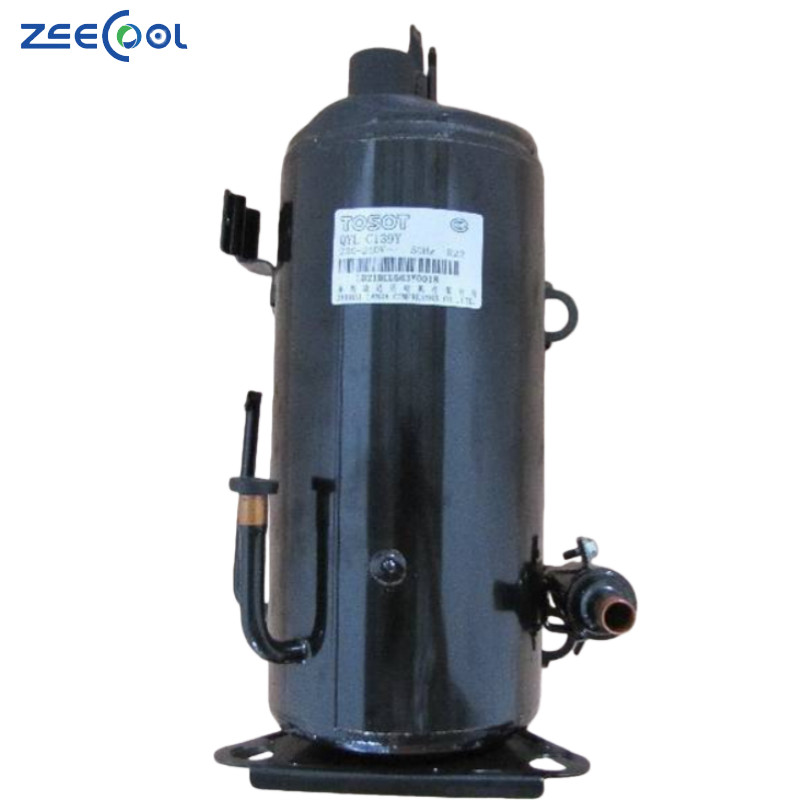 Horizontal Rotary Compressor QYGL-C139YA QYGL-D238Y130 QYGL-F36YA air Conditioner R404A Refrigeration Compressor for GREE