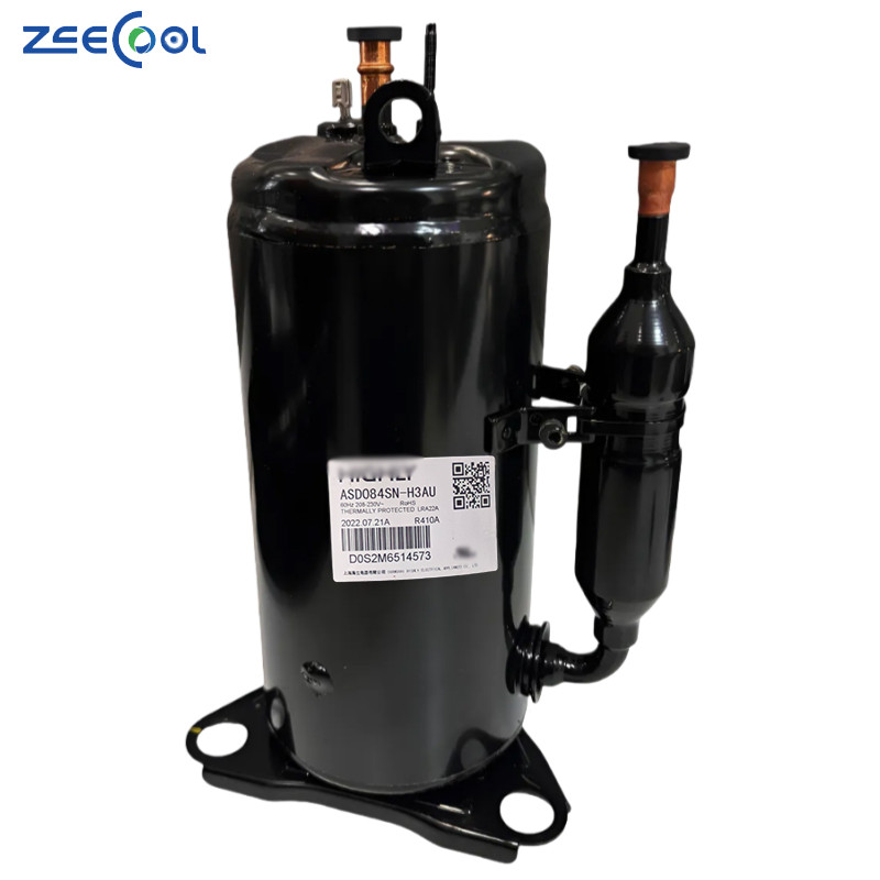 Hotnew Factory Price Brand New R410A Rotary Compressor ASD084SN-H3AU 230V Air Conditioning Refrigeration Compressor for High-ly