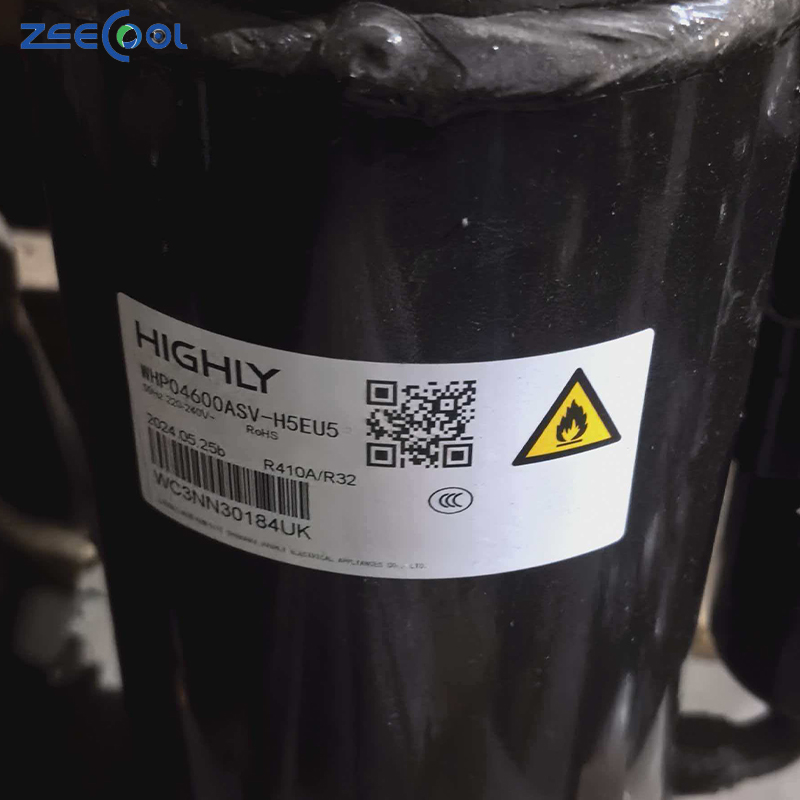 High-Efficiency NEW WHP04600ASV-H5EU5 Air Conditioning Refrigeration Parts 220-240V R410a Refrigeration Compressor for High-ly