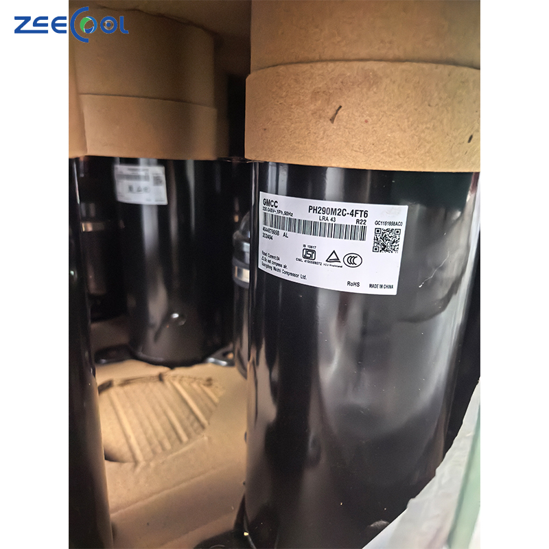 High-Efficiency Rotary Compressor PH290M2C-4FT1 PH290M2C-4FT6 Air Conditioner 220-240V R22 Refrigeration Compressor for GMCC