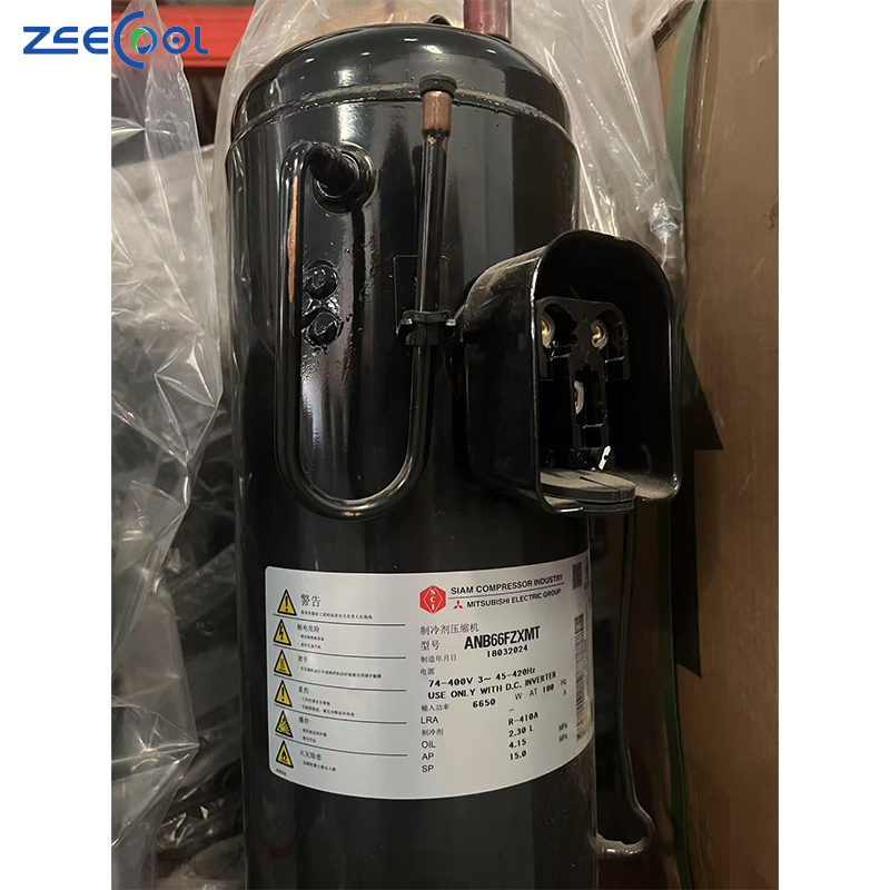 Factory New Arrival Inverter Compressor ANB66FZXMT Air Conditioning R410A Scroll Refrigeration Compressor for MITSU-BISHII