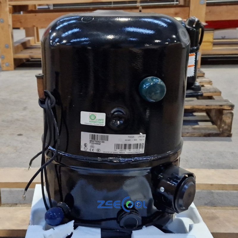 FH4524Z FH2480Z TECUMSEH Reciprocating / Piston Refrigeration Compressor for Air-cooled Systems and Air Conditioner