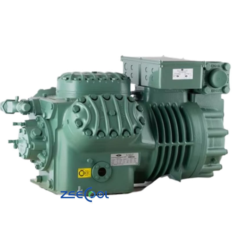 6J-33.2Y-40P Bitzer Semi-hermetic Reciprocating Refrigeration Compressor  in Central Air Conditioner and Large Cold Storage