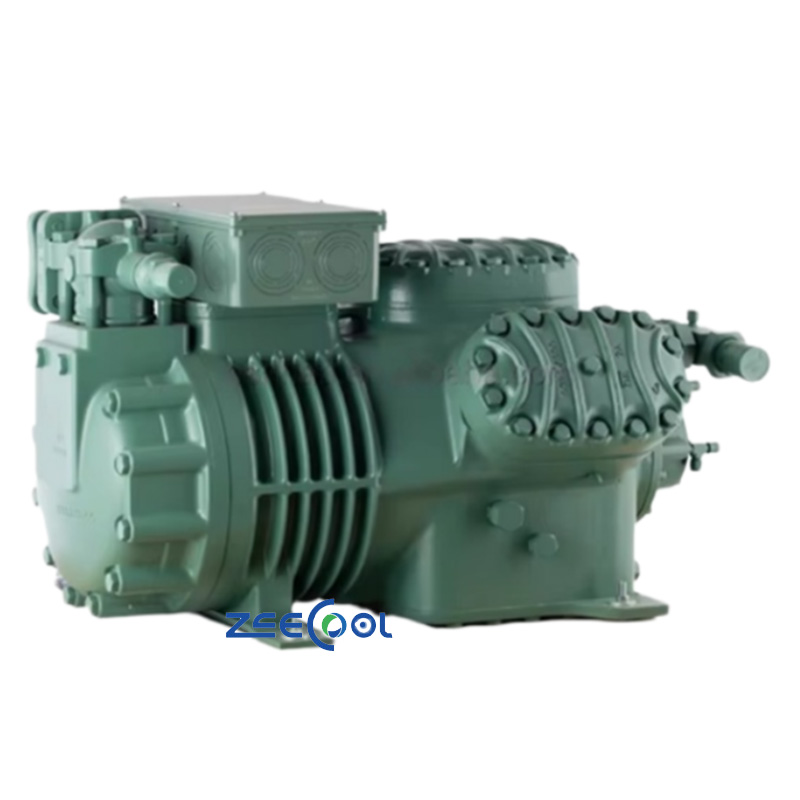 6J-33.2Y-40P Bitzer Semi-hermetic Reciprocating Refrigeration Compressor  in Central Air Conditioner and Large Cold Storage