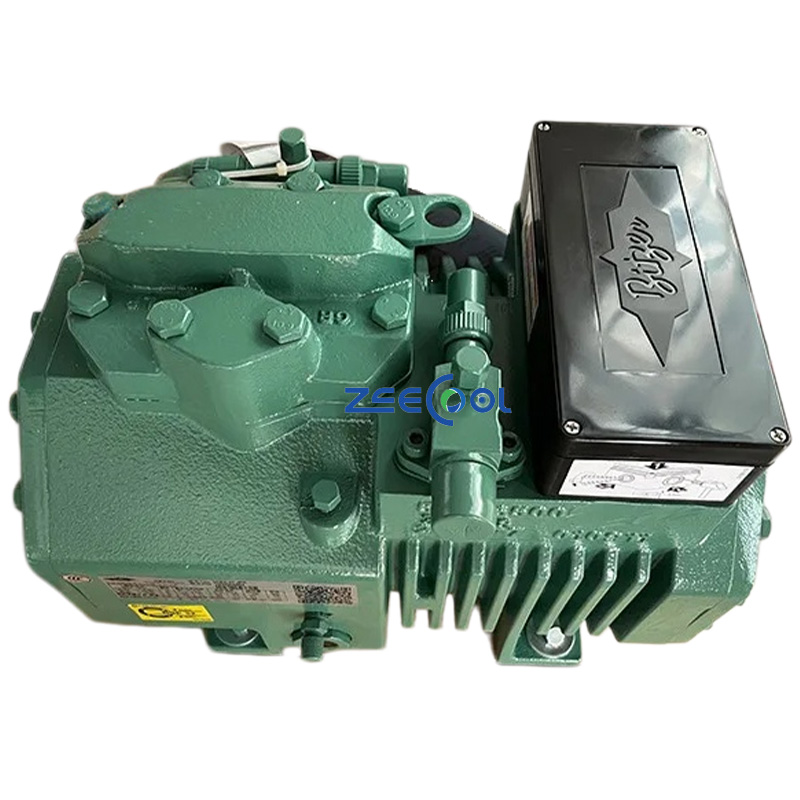 Bitzer 2DES-3Y-40S Semi-hermetic Refrigeration Compressor Used to Small to Medium-sized Commercial Refrigeration Systems