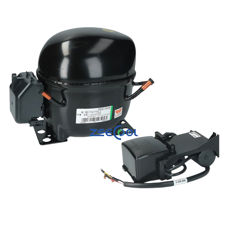 High Efficiency Embraco Piston Compressor NEK2134GK NEK2168GK NEU2178GK Series 220V-240V 50Hz Durable For Refrigeration Equipment