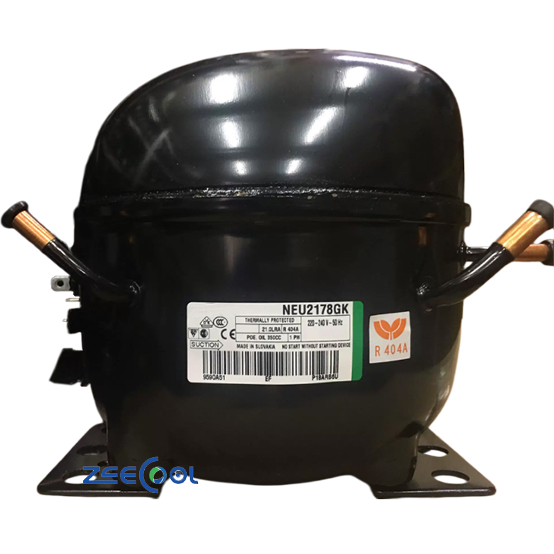 High Efficiency Embraco Piston Compressor NEK2134GK NEK2168GK NEU2178GK Series 220V-240V 50Hz Durable For Refrigeration Equipment