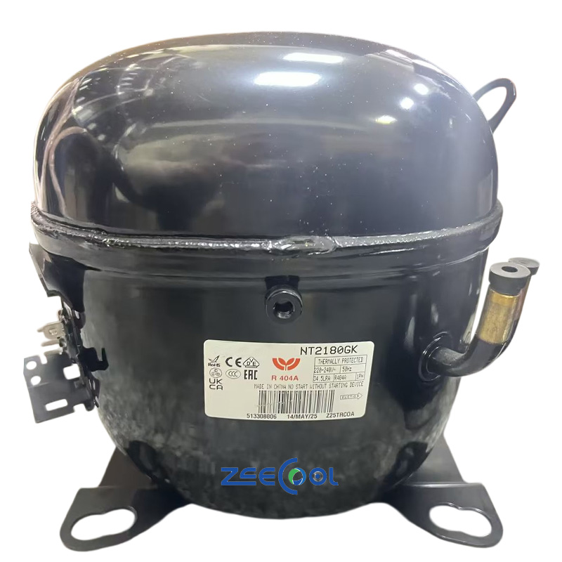 Reciprocating Compressor NT2192GK NT2178GK Suitable for Cooling Condensers in Household Farms Applicable for R404A by Embra-co