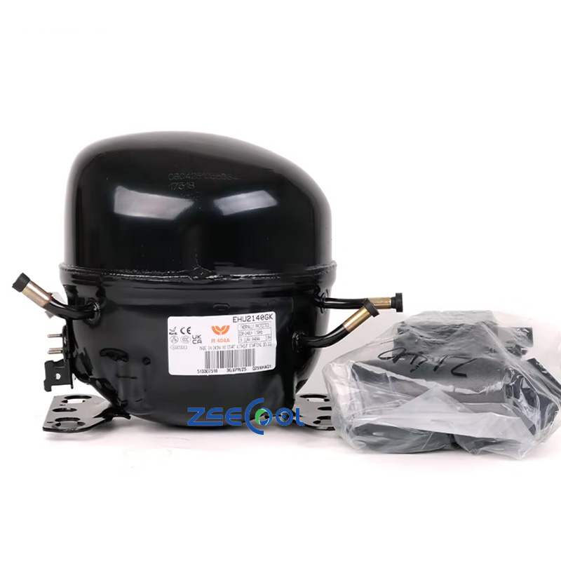 Piston Refrigeration Compressor for Embraco R404A Refrigerator Models EHU2155GK EHU2140GK EHU2150GK  EHU2160GK