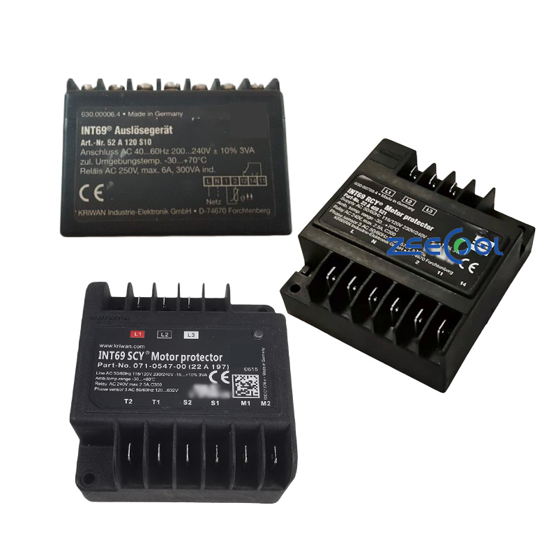 IKRIWAN Compressor Motor Protection Module INT69 SCY  INT69 HBY  NT69 RCY Motor Protector INT69 Auslosegerat Refrigerant