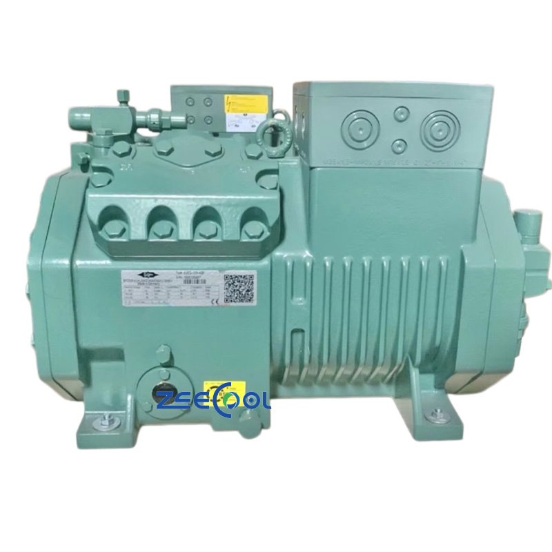 Bitzer Semi Hermetic Piston Refrigeration Compressor 4DES-7Y 4TES-9Y 4DES-5Y 4TES-12Y Air-Cooled Condensing Unit for Cold Rooms