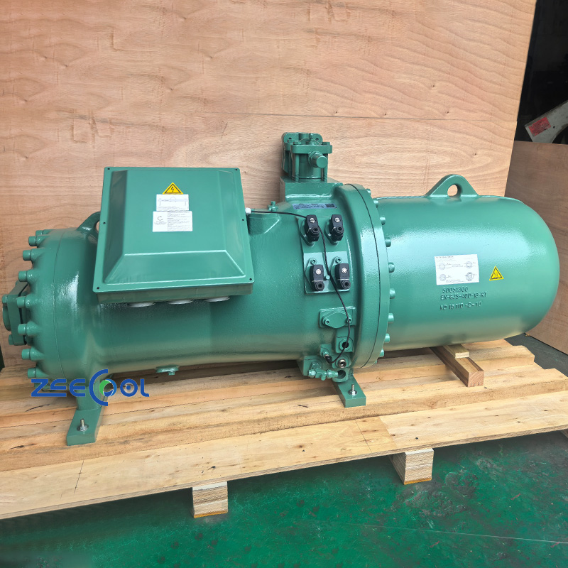 High Stability and Heavy Duty Bitzer CSH9583-210Y-40D Semi-Hermetic Screw Compressor 210HP Ideal for Refrigeration and Heat Exchange Applications