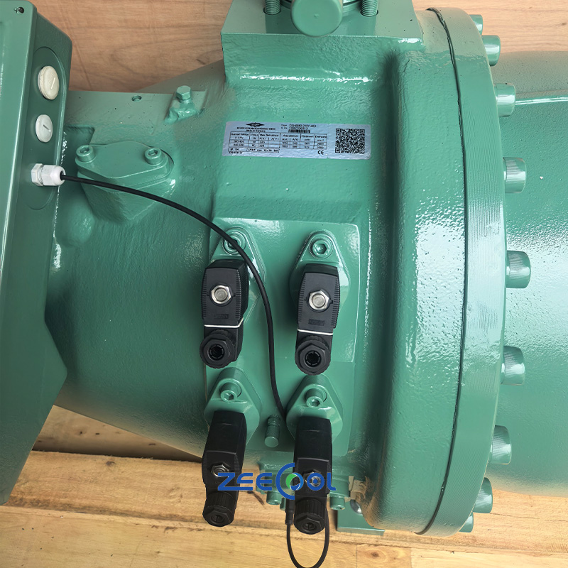 High Stability and Heavy Duty Bitzer CSH9583-210Y-40D Semi-Hermetic Screw Compressor 210HP Ideal for Refrigeration and Heat Exchange Applications