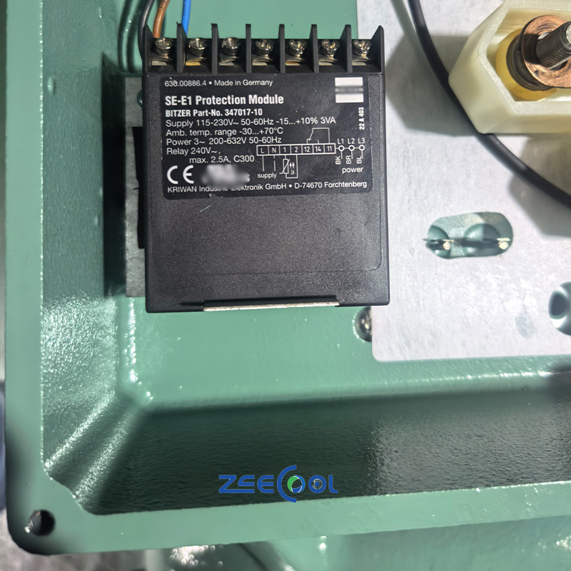 High Stability and Heavy Duty Bitzer CSH9583-210Y-40D Semi-Hermetic Screw Compressor 210HP Ideal for Refrigeration and Heat Exchange Applications