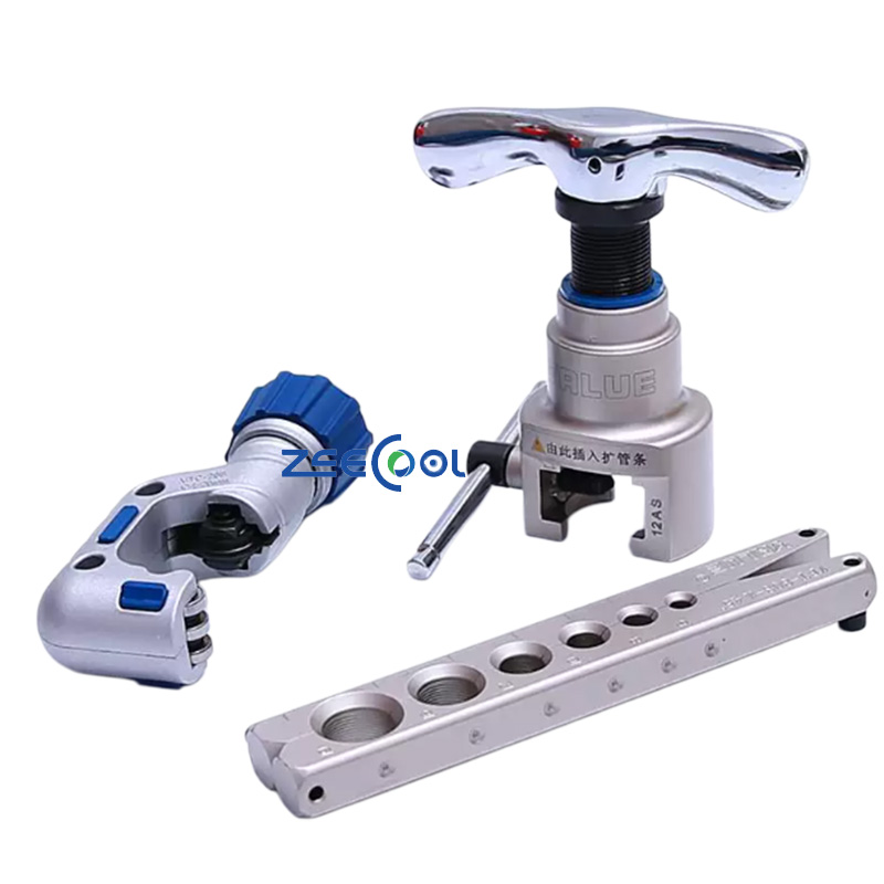 VALUE Favorable Price VFT-808E-MIS Manual and Drill Powered Flaring Tool Refrigeration Pipe Expander for HVAC  Air Conditioning