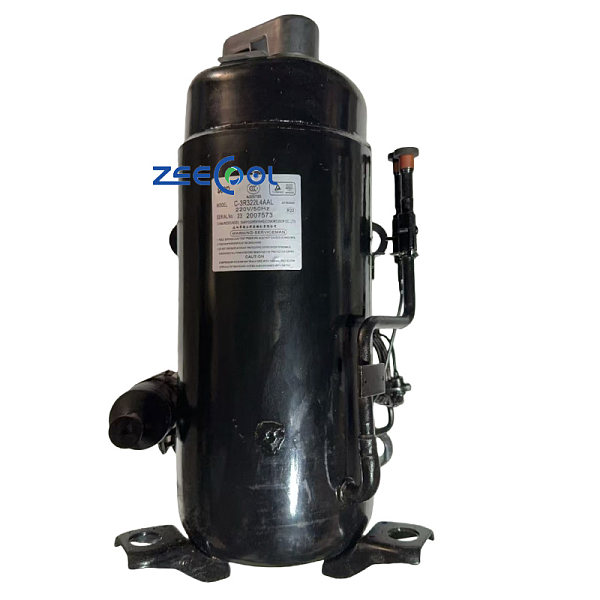CRSS C-3R322L4AAL Rotary Compressor 2HP R404A Refrigeration Compressor Application for Marine Refrigeration  Small Cold  Rooms